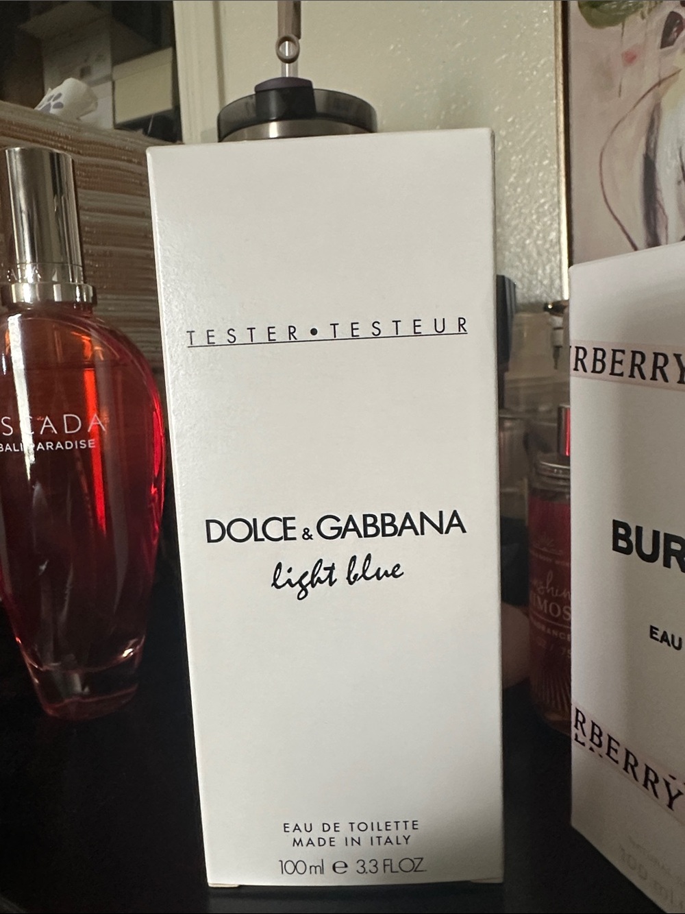 Dolce & Gabbana Light Blue Tester - White and Black Packaging Perfume